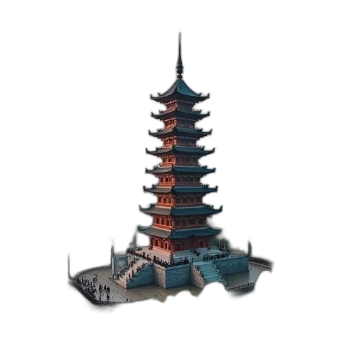 building, weapon, dragon, crown transparent PNG cut-out