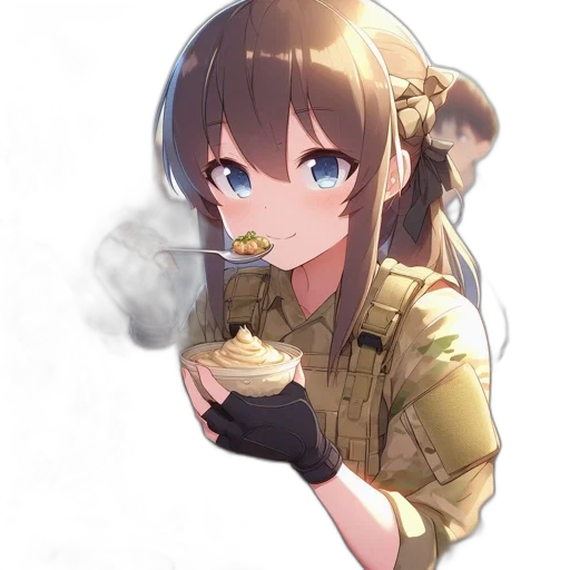 weapon, food, staff, face transparent PNG cut-out