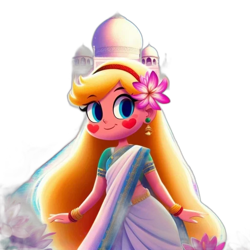 dress, crown, staff, hat transparent PNG cut-out