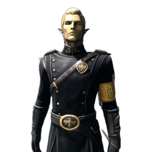 staff, jacket, concept art, 3d render transparent PNG cut-out