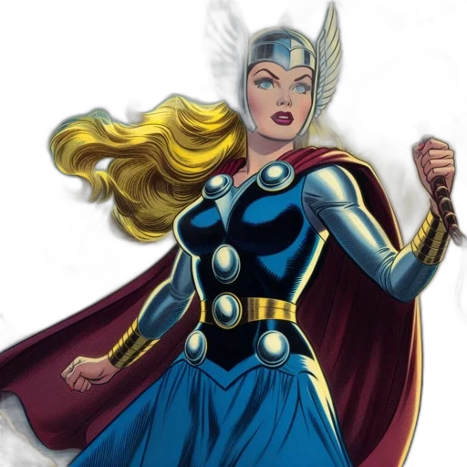 comic book art, concept art, fantasy art, cartoon transparent PNG cut-out