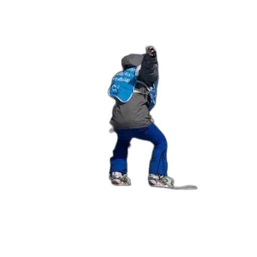 jacket, robot, staff, shoes transparent PNG cut-out