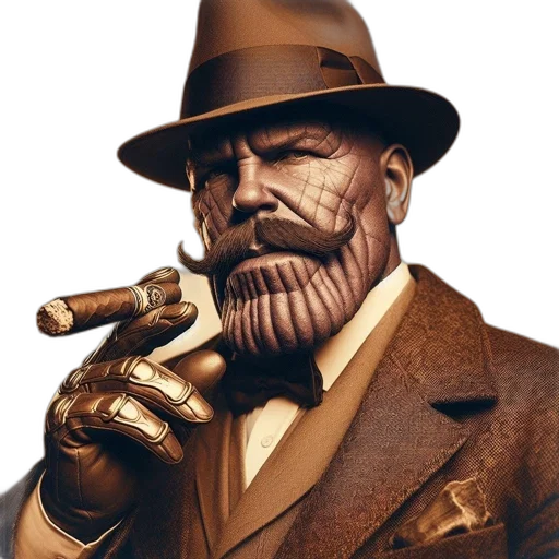 mask, face, staff, comic book art transparent PNG cut-out