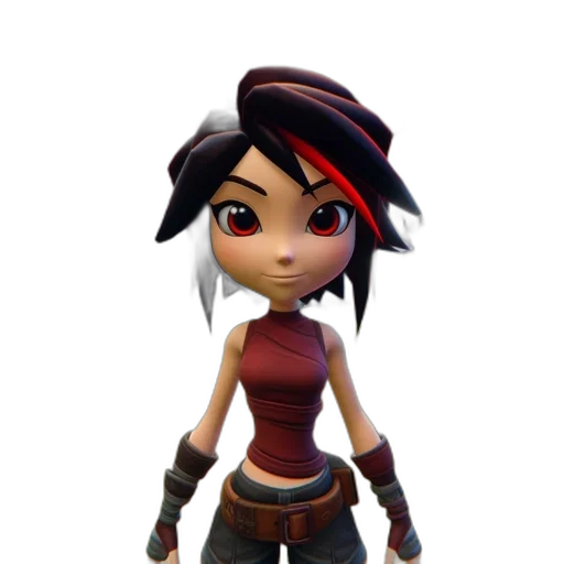 staff, weapon, 3d render, concept art transparent PNG cut-out