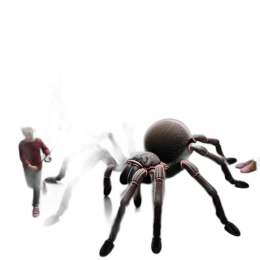 creature, animal, robot, hair transparent PNG cut-out