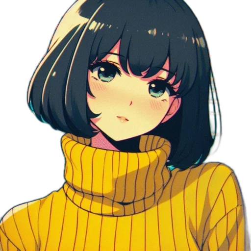 jacket, face, dress, flower transparent PNG cut-out