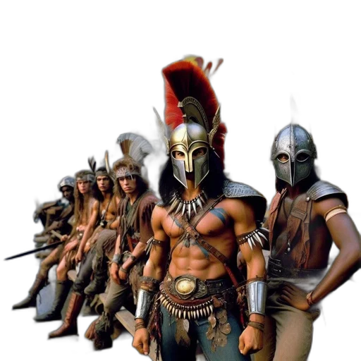 sword, weapon, mask, staff transparent PNG cut-out