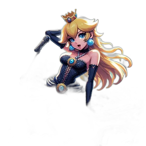 crown, weapon, staff, robot transparent PNG cut-out
