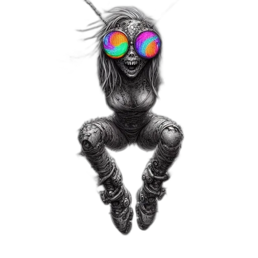 robot, mask, creature, animal transparent PNG cut-out