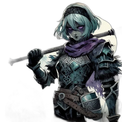 weapon, sword, staff, mask transparent PNG cut-out