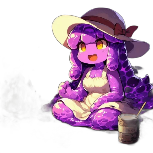 hat, dragon, creature, staff transparent PNG cut-out