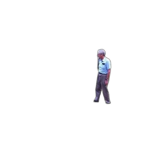 robot, staff, hat, creature transparent PNG cut-out