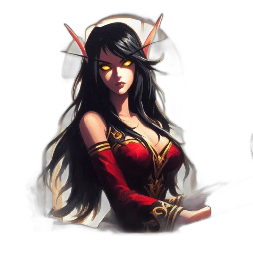 fantasy art, concept art, pixel art, comic book art transparent PNG cut-out