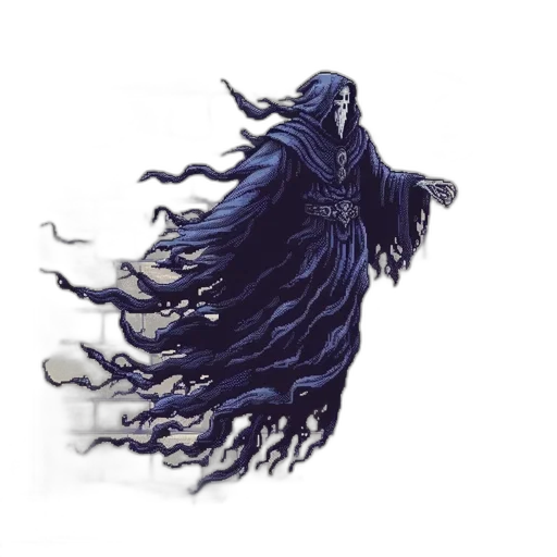 hair, dress, creature, mask transparent PNG cut-out