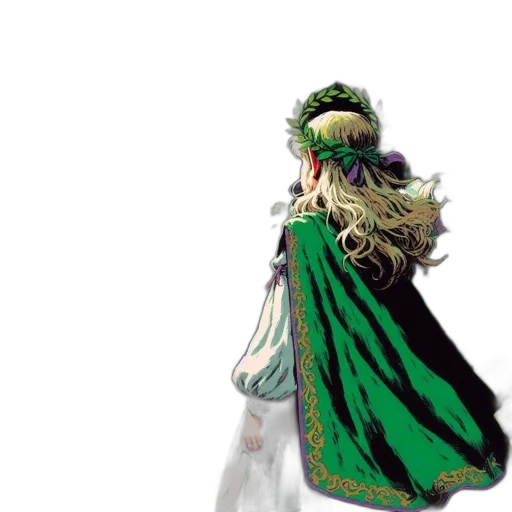 dress, mask, crown, staff transparent PNG cut-out