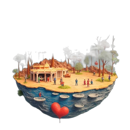 umbrella, crown, hat, concept art transparent PNG cut-out