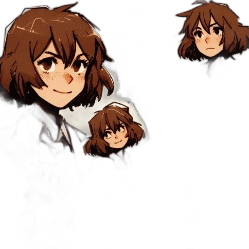 face, hair, creature, mask transparent PNG cut-out