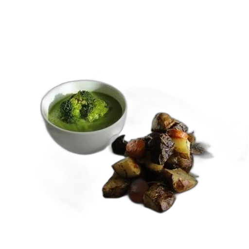 food, photorealistic, plate, bowl transparent PNG cut-out