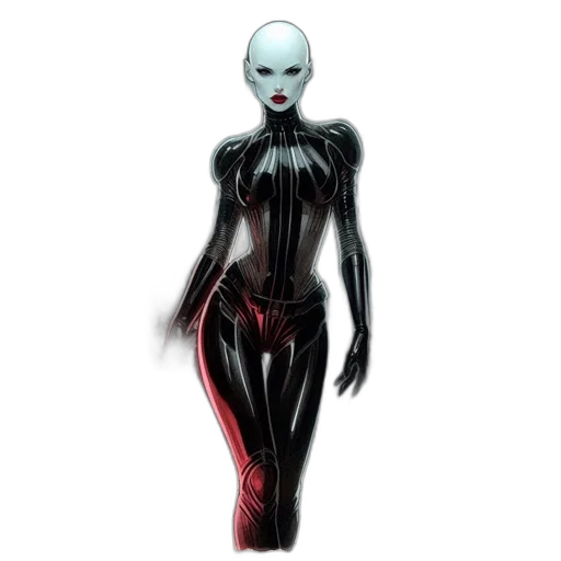 robot, creature, dress, concept art transparent PNG cut-out