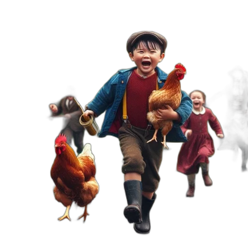 3d render, concept art, photorealistic, rural transparent PNG cut-out