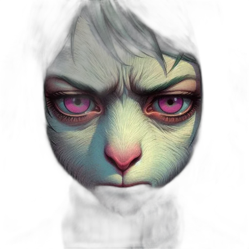 mask, face, creature, robot transparent PNG cut-out