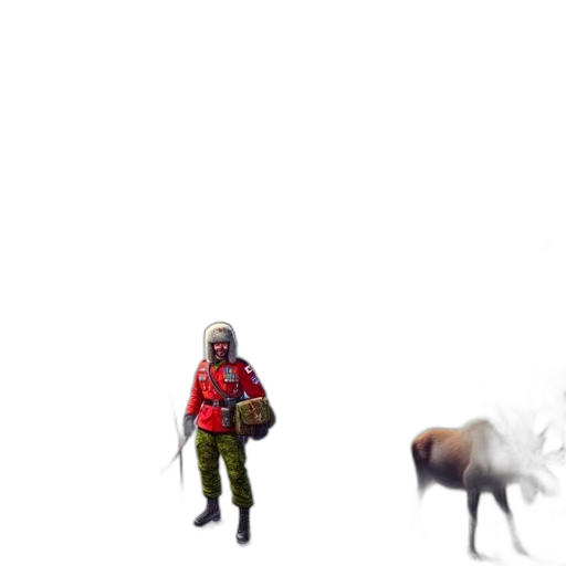 animal, creature, weapon, jacket transparent PNG cut-out