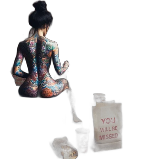 bottle, jewelry, dress, concept art transparent PNG cut-out