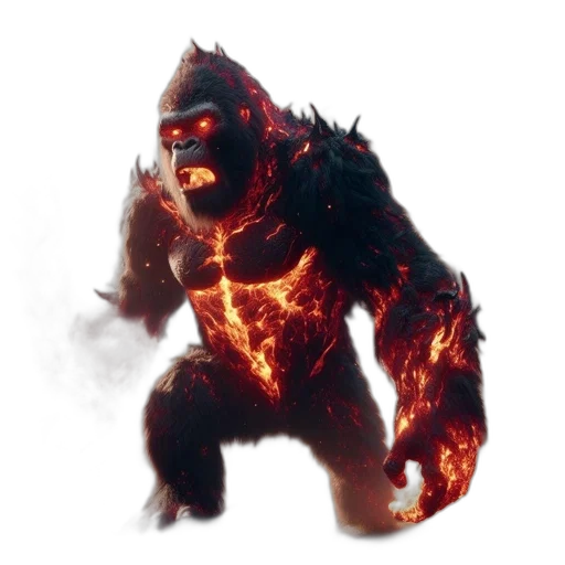 creature, animal, staff, dragon transparent PNG cut-out