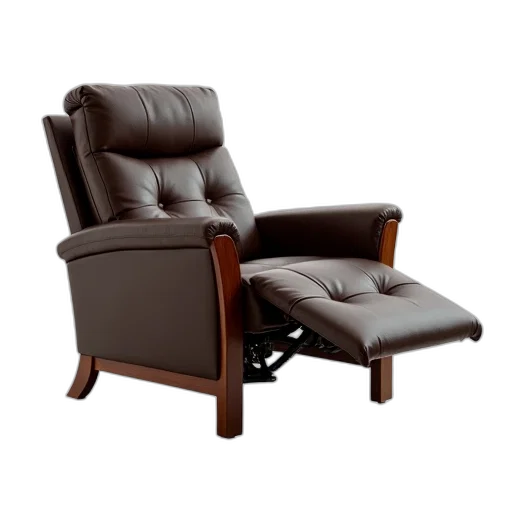furniture, 3d render, modern, recliner transparent PNG cut-out