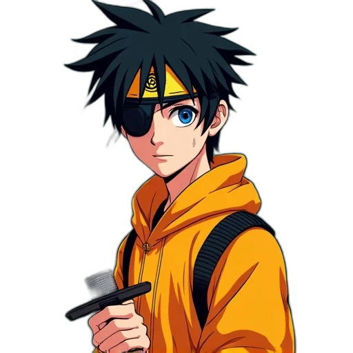 staff, jacket, weapon, sword transparent PNG cut-out