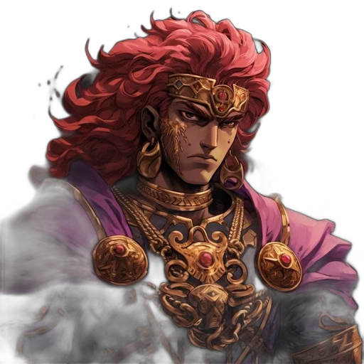crown, sword, face, staff transparent PNG cut-out