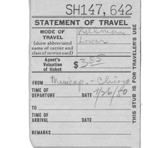 staff, vintage, train, ticket transparent PNG cut-out