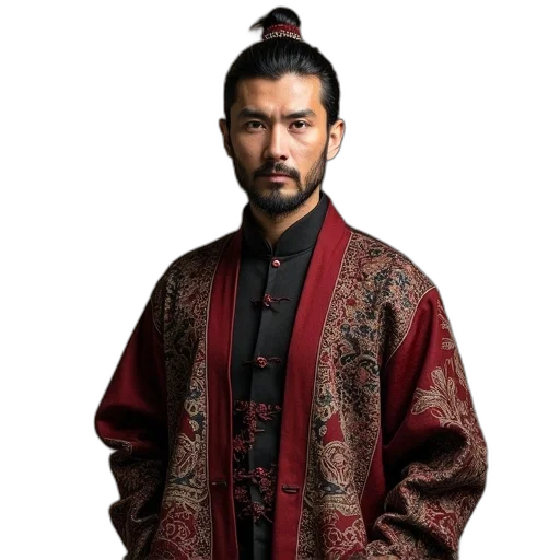 staff, jacket, dragon, face transparent PNG cut-out
