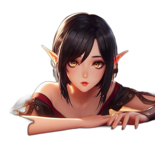 dragon, face, staff, weapon transparent PNG cut-out