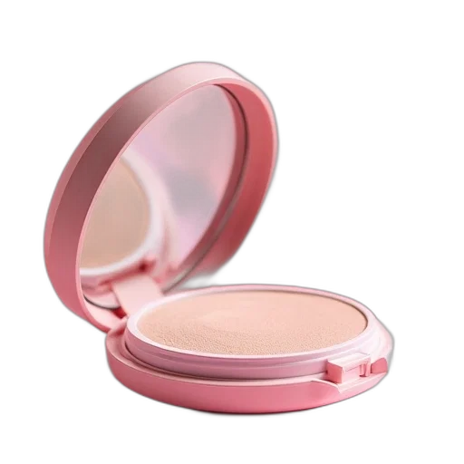 pastel, pink, cosmetic, powder transparent PNG cut-out