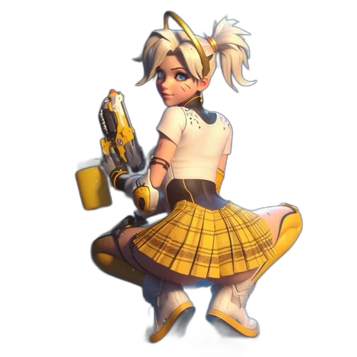 weapon, staff, dress, concept art transparent PNG cut-out