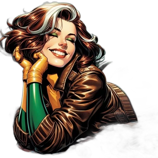 jacket, comic book art, concept art, photorealistic transparent PNG cut-out