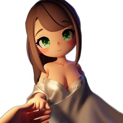 dress, weapon, staff, face transparent PNG cut-out