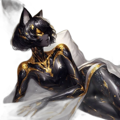 dress, mask, jewelry, creature transparent PNG cut-out