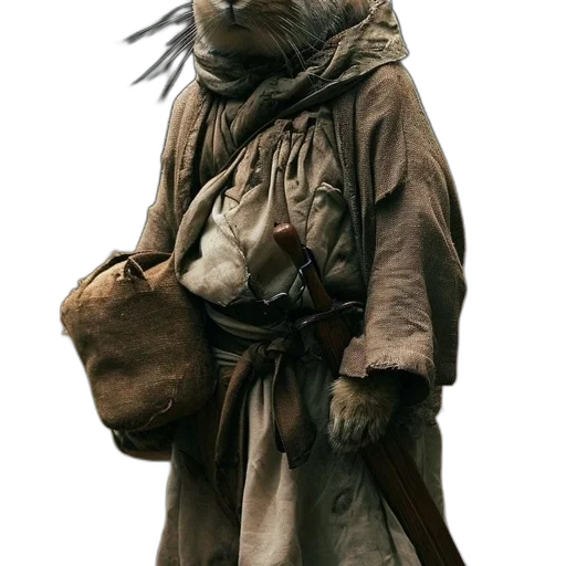 mask, staff, creature, animal transparent PNG cut-out
