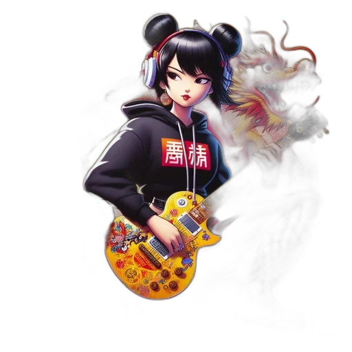 staff, weapon, jacket, fantasy art transparent PNG cut-out