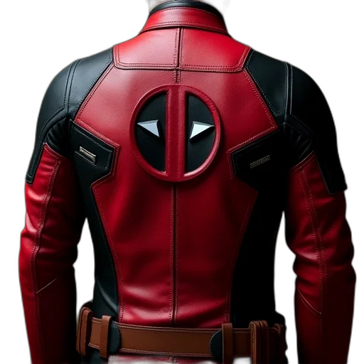 jacket, concept art, comic book art, red transparent PNG cut-out