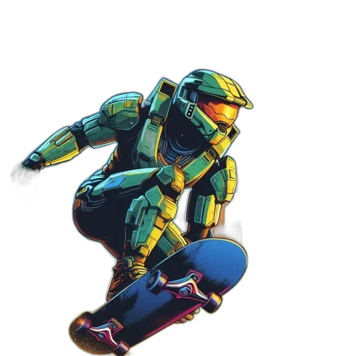 robot, weapon, concept art, pixel art transparent PNG cut-out
