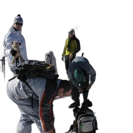 jacket, staff, 3d render, concept art transparent PNG cut-out