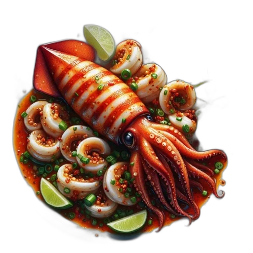food, animal, photorealistic, 3d render transparent PNG cut-out