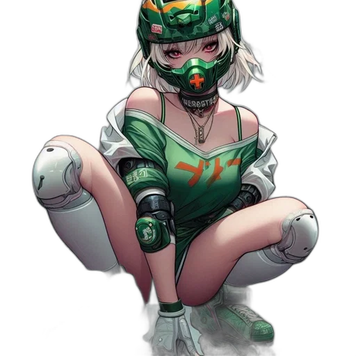 robot, mask, weapon, face transparent PNG cut-out