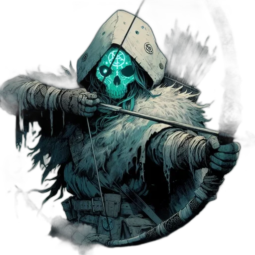 mask, sword, face, staff transparent PNG cut-out