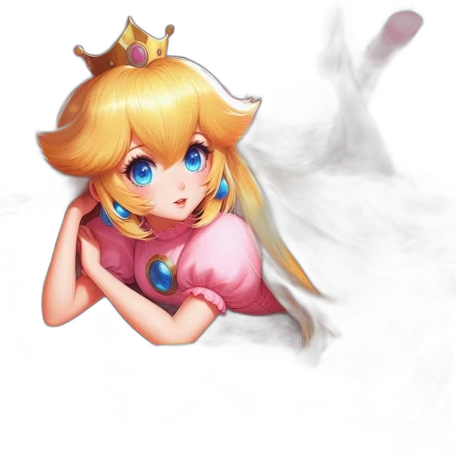 crown, dress, weapon, staff transparent PNG cut-out