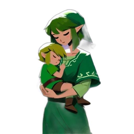 dress, staff, pixel art, concept art transparent PNG cut-out