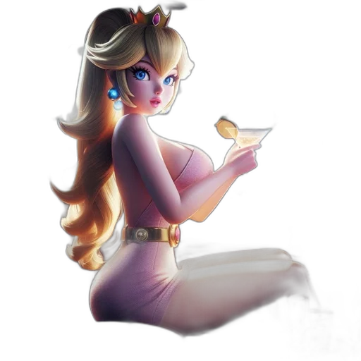 staff, dress, crown, jewelry transparent PNG cut-out